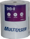 DVD-R  4.7 GB  MULTILASER (10114)
