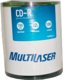 CD-R 700 MB x80 MIN  MULTILASER (10123)