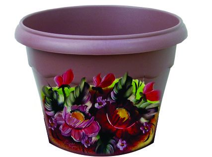 VASO RED. Nº 27  CERÂMICA VIDA VERDE (6551)