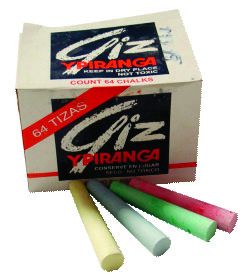 GIZ ESCOLAR C/ 64 BARRAS BRANCO (52)