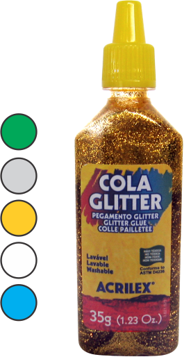 COLA GLITTER AZUL (2509)