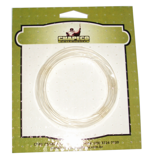 FIO DE NYLON PARA CORTAR GRAMA 5 m - 1,8 mm (1690)