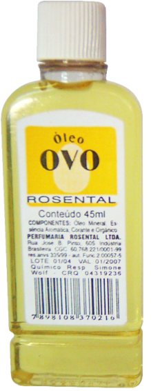 ÓLEO P/ CABELO 45 ML ROSENTAL - OVO (1879)